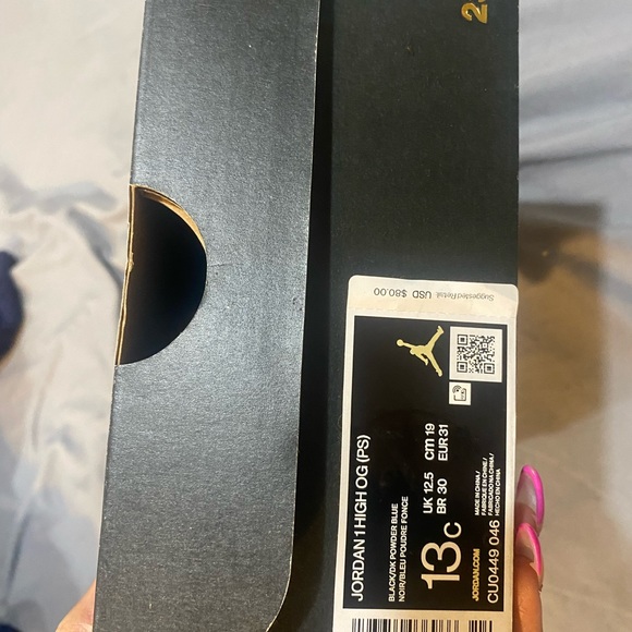 Air Jordan 1 Retro High OG PS 'NC to Chi' Sneakers - Picture 3 of 4